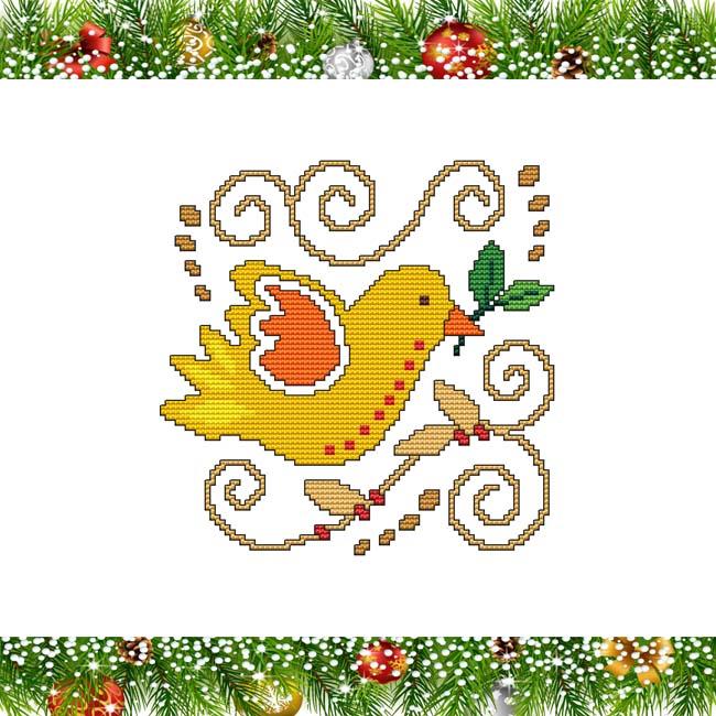 (image for) Jacobean Christmas - Dove